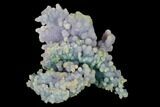 Purple and Green, Sparkly Botryoidal Grape Agate - Indonesia #146864-1